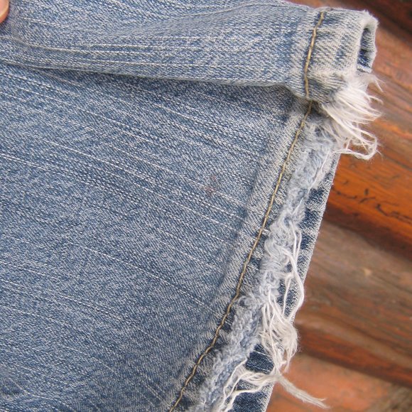 Levi Strauss Signature Low Rise Bootcut Denim Jeans Size 10-12? - Picture 3 of 6
